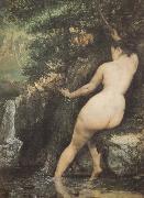 Gustave Courbet Bather oil painting artist